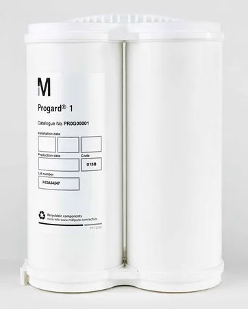 默克密理博Milli-Q Progard®预处理柱，保护RO膜不受硬水成分的影响。适用于Direct-Q®、Elix®和RiOs™系统。