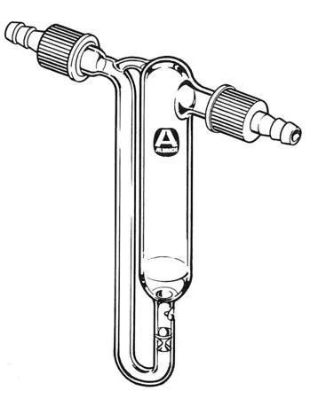 Sigma-Aldrich Aldrich® check-valve bubbler with SafetyBarb® hose connectors，单入口管，顶部出口