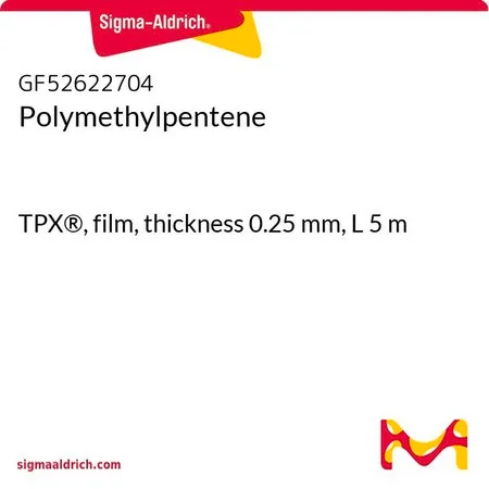 Sigma-Aldrich Polymethylpentene，TPX®，薄膜，厚度0.25 mm，长度5 m