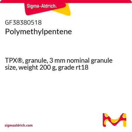 Sigma-Aldrich Polymethylpentene，TPX®，颗粒，3 mm标称粒度，重量200 g，等级rt18