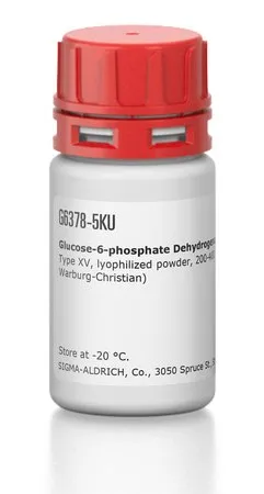 Sigma-Aldrich 葡萄糖-6-磷酸脱氢酶 来源于面包酵母(酿酒酵母),XV型,冻干粉末,200 - 400单位/mg蛋白质(改良Warburg-Christian)