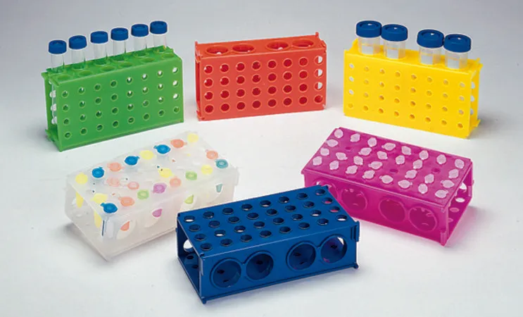 Sigma-Aldrich Four-way microtube rack，橙子