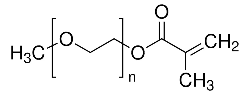 Sigma-Aldrich 聚乙二醇甲醚甲基丙烯酸酯，平均Mn 950，甲基丙烯酸酯，甲氧基，300 ppm BHT作为抑制剂，100 ppm MEHQ作为抑制剂