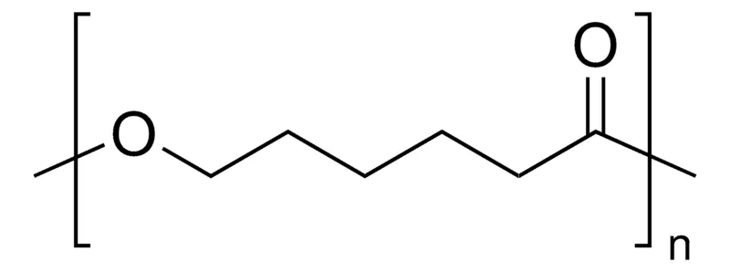 Sigma-Aldrich 聚已酸内酯，GPC测得平均Mw~14,000，平均Mn~10,000