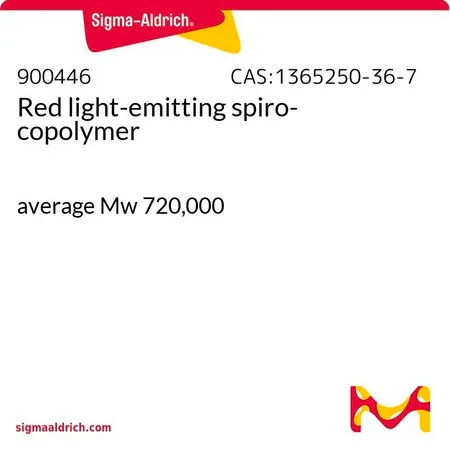 Sigma-Aldrich Red light-emitting spiro-copolymer,平均分子量720,000