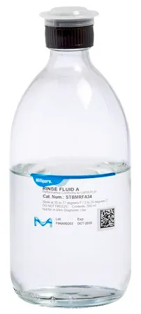 默克密理博 液体A，瓶容量500 mL，瓶灌装量300 mL，密封型，带隔膜和保护器的黑色螺旋盖，4瓶装