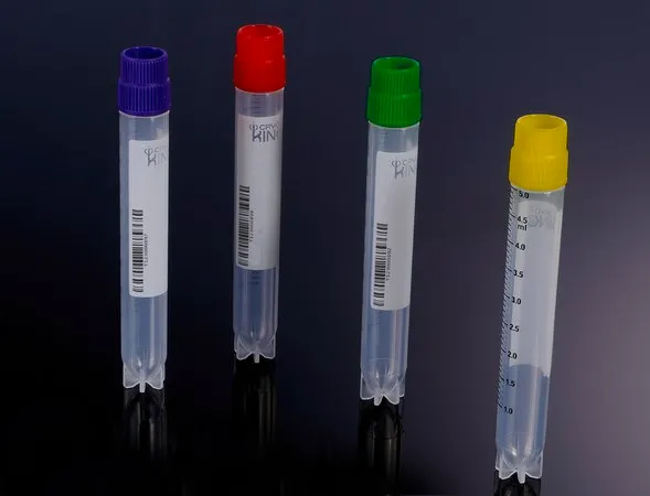 Sigma-Aldrich 1D Barcoded cryogenic vials,容量5 mL,蓝色盖,外螺纹