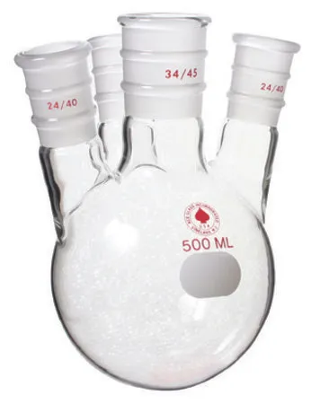 Sigma-Aldrich Ace four-neck round-bottom flask，容量500 mL