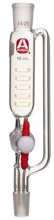 Sigma-Aldrich Aldrich® addition funnel with pressure-equalization arm，容量100 mL，接头：ST/NS 14/20