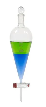 Sigma-Aldrich Squib Separatory Funnel with Stopcock，容量500 mL，硼硅酸盐玻璃
