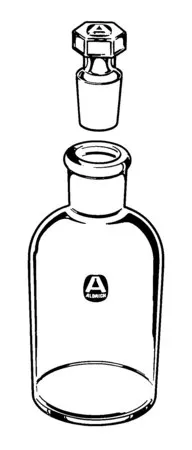 Sigma-Aldrich Aldrich® reagent bottle,容量30 mL,接头:ST/NS 14/20,琥珀色瓶