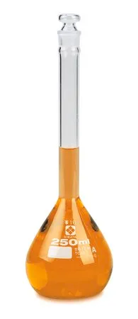 Sigma-Aldrich Volumetric Flask with Taper Glass Stopper，A级，透明，硼硅酸盐玻璃，容量250 mL