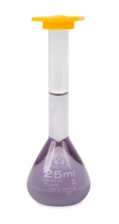 Sigma-Aldrich Volumetric Flask with Snap-Cap,A级,透明,硼硅酸盐玻璃,容量25 mL