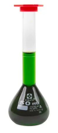 Sigma-Aldrich Volumetric Flask with Snap-Cap，A级，透明，硼硅酸盐玻璃，容量50 mL