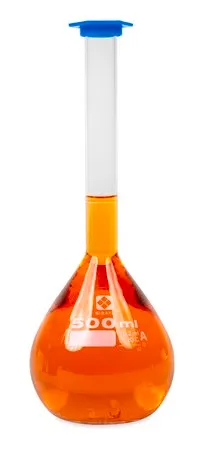 Sigma-Aldrich Volumetric Flask with Snap-Cap，A级，透明，硼硅酸盐玻璃，容量500 mL