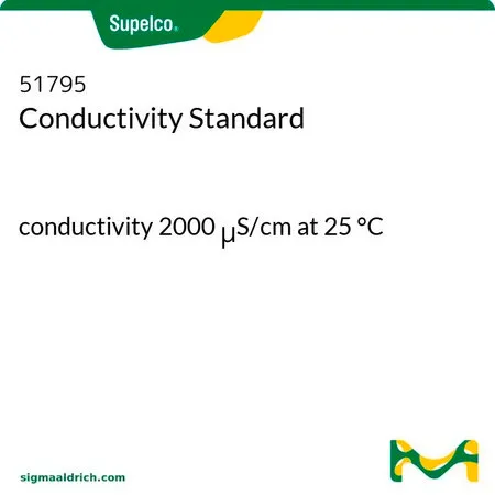 默克Supelco 电导率标准品，电导率2000 μ S/cm（25 ° C）
