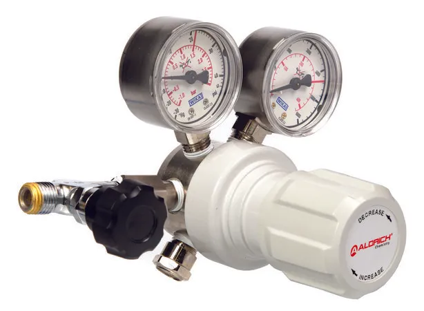 Sigma-Aldrich Aldrich® non-corrosive lecture-bottle gas regulator,输送压力0-22 psig,CGA入口尺寸180