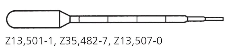 Sigma-Aldrich 聚乙烯移液管，刻度为1 mL，球吸3.1 mL，非无菌