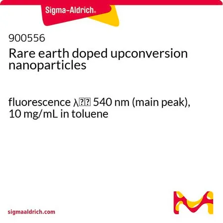 Sigma-Aldrich 稀土掺杂上转换纳米颗粒,荧光λ em 540 nm(主峰),10 mg/mL甲苯溶液