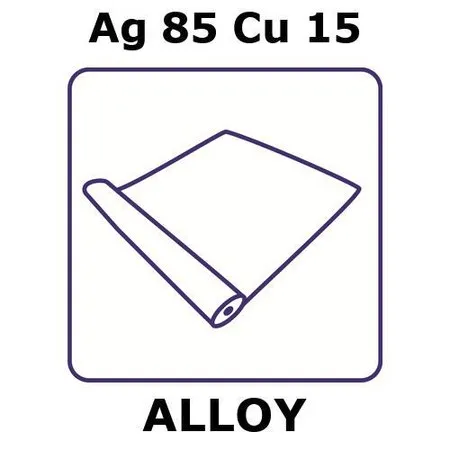 Sigma-Aldrich Silver-copper alloy, Ag85Cu15，箔，5 m卷材，1 mm卷材宽度，0.007 mm厚度，轧制