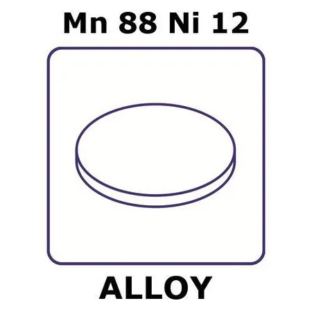 Sigma-Aldrich Manganese-nickel alloy, Mn88Ni12，箔，8 mm圆盘，0.25 mm厚，轧制