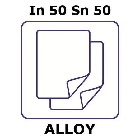 Sigma-Aldrich Indium-tin alloy, In50Sn50，铝箔，100 x 100 mm，0.25 mm厚