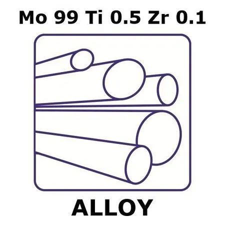 Sigma-Aldrich Molybdenum high temperature alloy tzm, Mo99Ti0.5Zr0.1，棒，100 mm x 10.0 mm直径