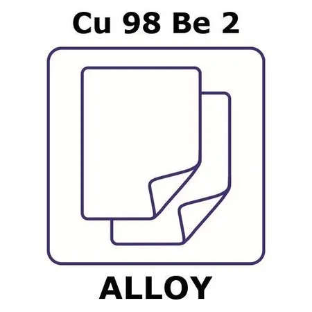 Sigma-Aldrich Copper/Beryllium，箔，Cu 98%/Be 2%，厚度0.004 mm，尺寸50 × 50 mm，轧制回火