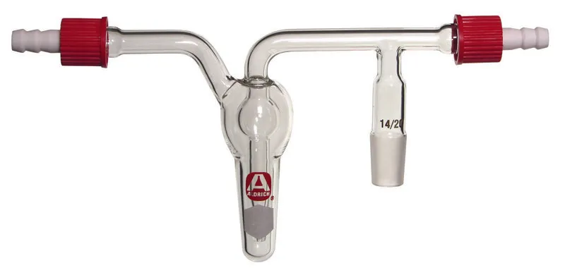 Sigma-Aldrich Aldrich® in-line oil bubbler with SafetyBarb® hose connectors，接头：ST/NS 24/40