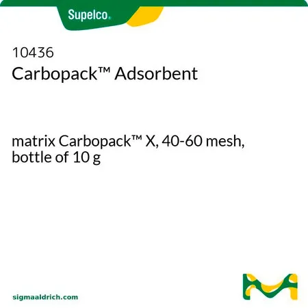 默克Supelco Carbopack™吸附剂，基质Carbopack™ X，40-60目，10 g瓶装