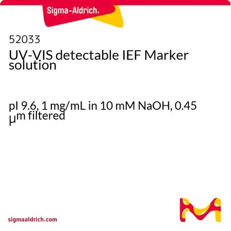 Sigma-Aldrich IEF标记试剂，pI 9.6，1 mg/mL，溶于10 mM NaOH，0.45 μm过滤