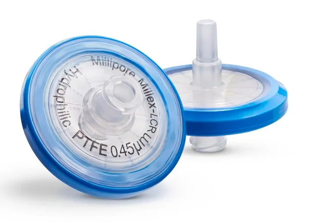 默克密理博 Millex™亲水PTFE针式过滤器，孔径0.45 μm，直径33 mm，非无菌