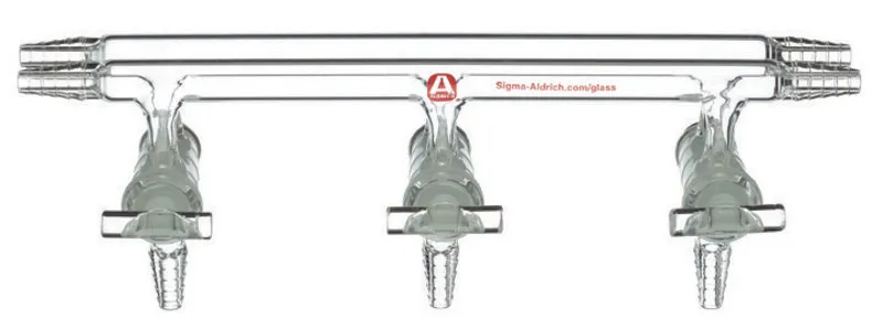 Sigma-Aldrich Aldrich® dual bank manifold with glass stopcocks,位置,5