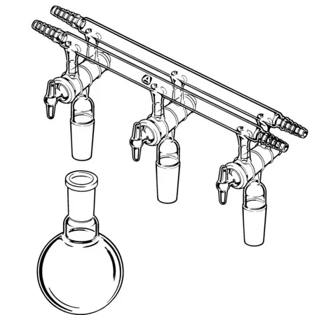 Sigma-Aldrich Aldrich® vacuum manifold with joints，职位，5个，联合：ST/NS 29/32