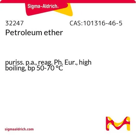 Sigma-Aldrich 石油醚,puriss. p.a.,reag. Ph. Eur.,高沸点,沸点50 - 70 ° C