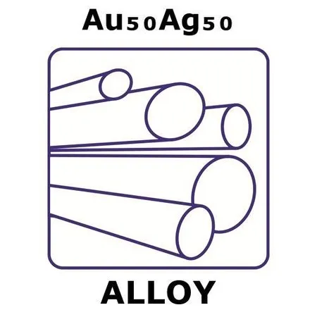 Sigma-Aldrich Gold/Silver，棒，Au 50%/Ag 50%（原子%），直径3.0 mm，长度25 mm，拉伸回火