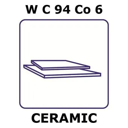 Sigma-Aldrich Tungsten carbide/cobalt，薄板，WC 94%/Co 6%，厚度5.0 mm，尺寸25 × 25 mm