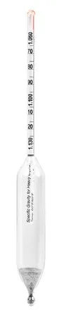 Sigma-Aldrich Specific Gravity Hydrometer，比重1.060 - 1.130（0.001细分），长165 mm