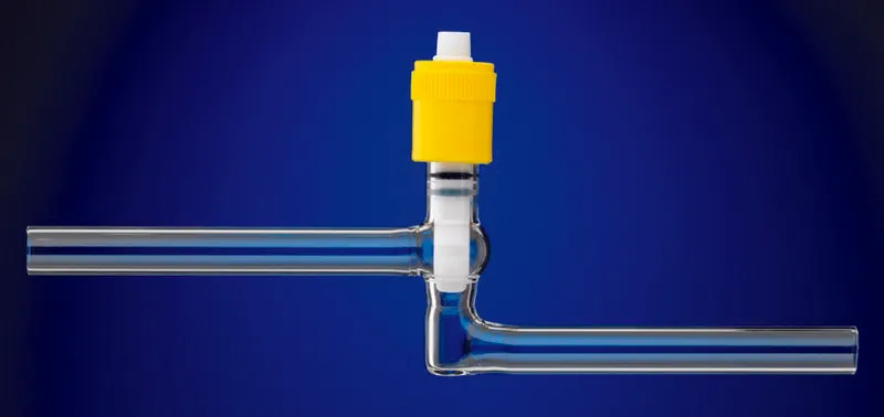 Sigma-Aldrich J. Young high-vacuum PTFE valve, straight through，旋塞阀尺寸4 mm，侧臂外径7 mm