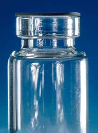 默克Supelco 钳口样品瓶，用于薄型密封，体积20 mL，透明玻璃小瓶（平顶），密封型，卷边盖小瓶，O.D. × H 22.5 mm × 75.5 mm，包装100 ea