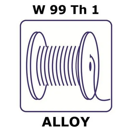 Sigma-Aldrich Thoriated tungsten，钢丝，W 99%/Th 1%，直径1 mm，长度0.2 m，回火退火