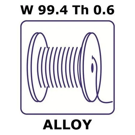 Sigma-Aldrich Thoriated tungsten,钢丝,W 99.4%/Th 0.6%,直径0.05 mm,回火退火,长度50 m