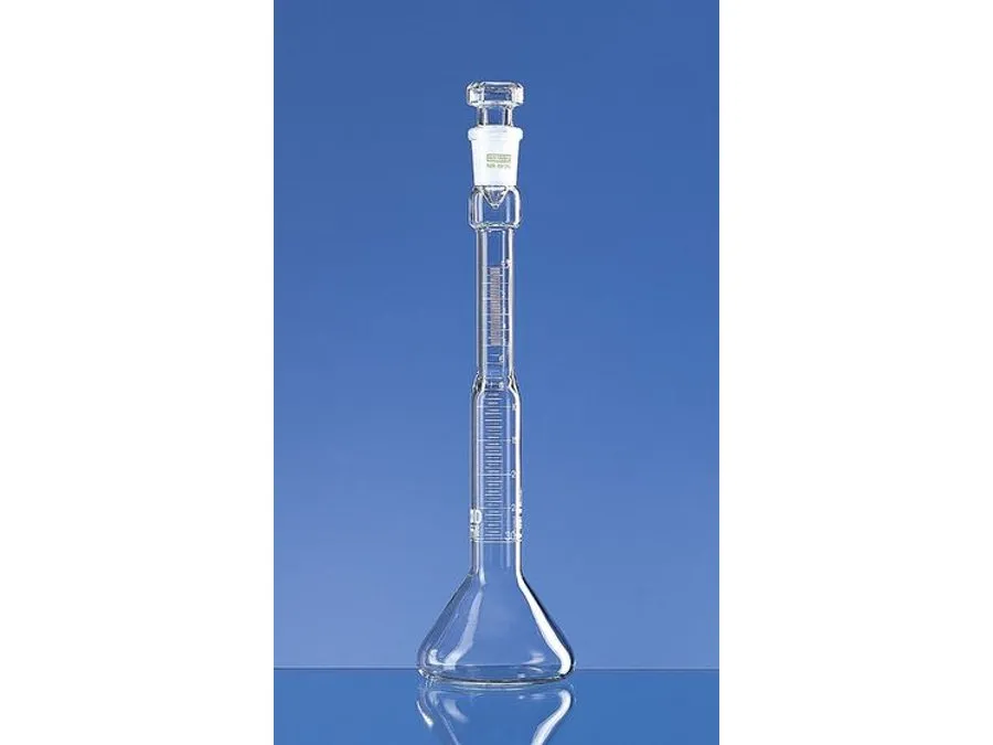 普兰德 容量瓶 用于测定含油量, SILBERBRAND, B级, Boro 3.3, 带玻璃塞